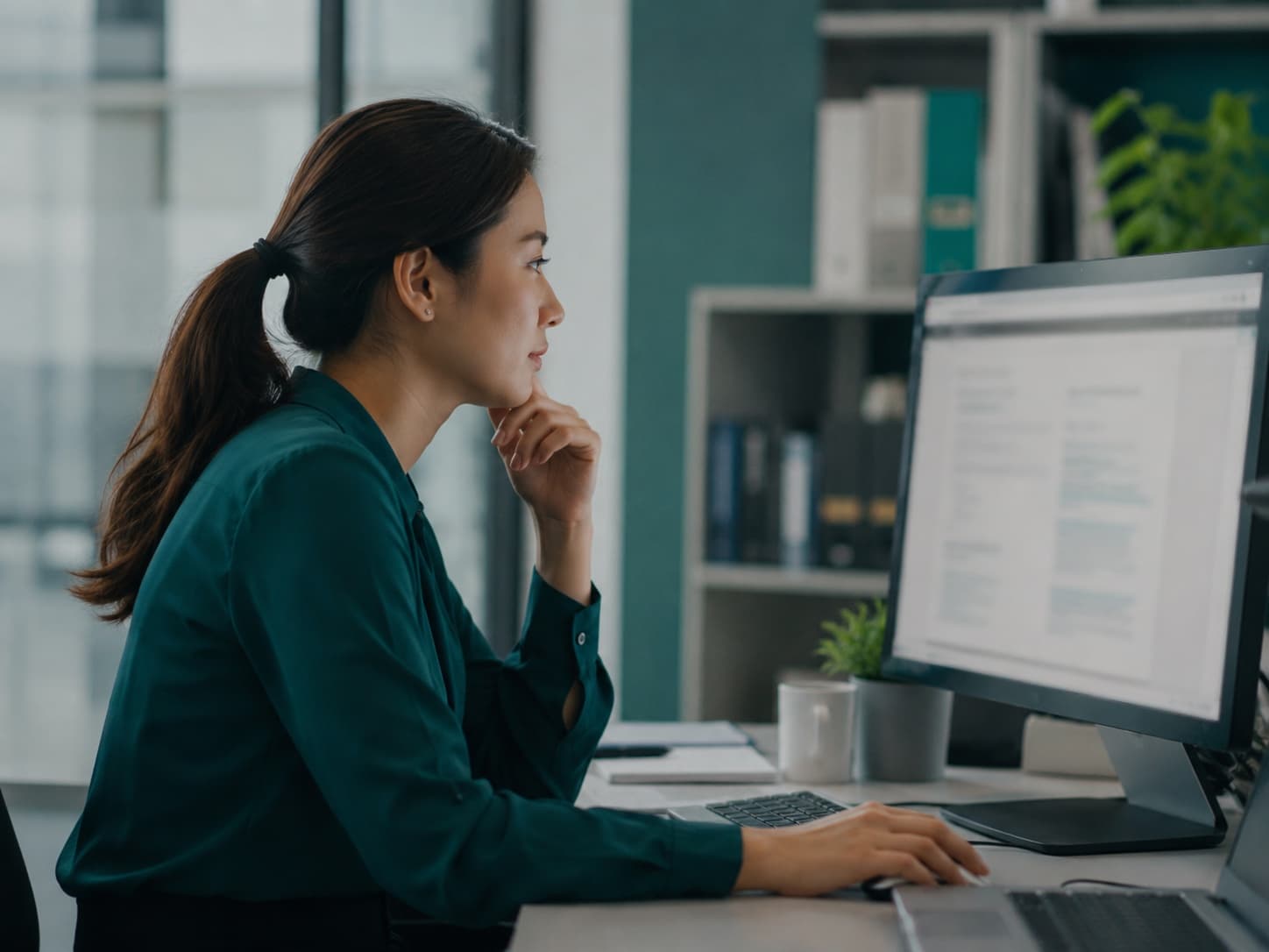 Someone searching an internal knowledge base or SOP library